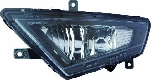 ABAKUS 445-2013R-UE - Fog Light parts5.com