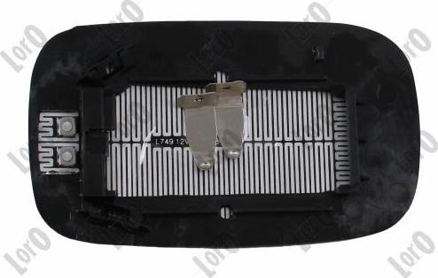 ABAKUS 4122G01 - Tükör üveg, külső visszapillantó www.parts5.com