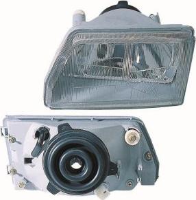 ABAKUS 661-1129R-LD-EF - Headlight www.parts5.com