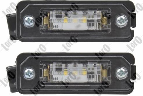 ABAKUS 053-10-900LED - Osvětlení SPZ www.parts5.com