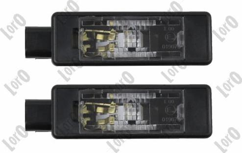 ABAKUS 038-20-905LED - Iluminare numar de circulatie www.parts5.com