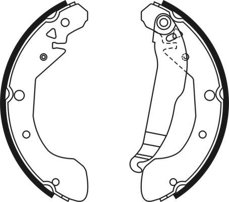 ABE C00009ABE - Brake Shoe Set www.parts5.com