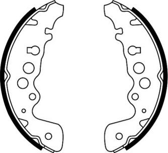 ABE C08018ABE - Brake Shoe Set www.parts5.com