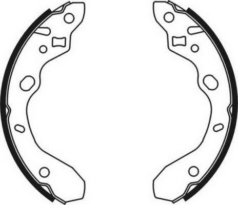 ABE C03042ABE - Brake Shoe Set www.parts5.com