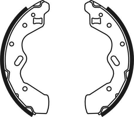 ABE C03037ABE - Brake Shoe Set www.parts5.com