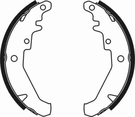 ABE C0F014ABE - Brake Shoe Set www.parts5.com