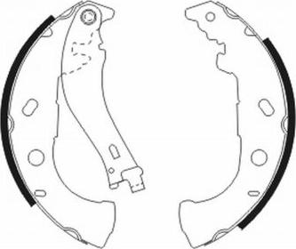 ABE C0F015ABE - Brake Shoe Set www.parts5.com