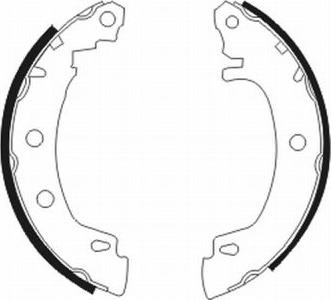 ABE C0R012ABE - Brake Shoe Set www.parts5.com