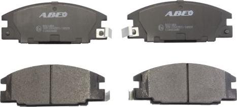 ABE C19004ABE - Brake Pad Set, disc brake www.parts5.com