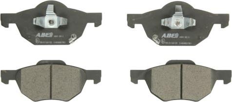 ABE C14050ABE - Brake Pad Set, disc brake www.parts5.com