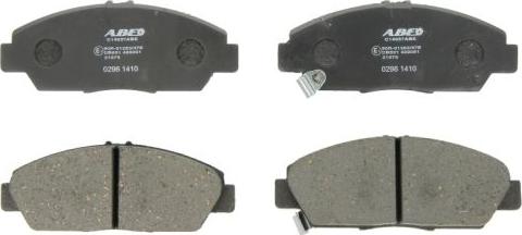 ABE C14037ABE - Brake Pad Set, disc brake www.parts5.com