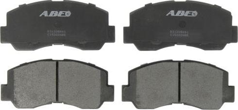 ABE C15002ABE - Brake Pad Set, disc brake parts5.com