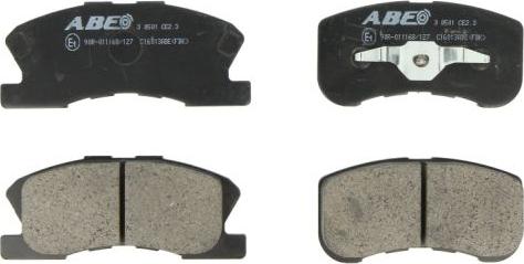 ABE C16013ABE - Brake Pad Set, disc brake www.parts5.com