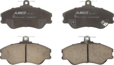 ABE C10500ABE - Brake Pad Set, disc brake www.parts5.com