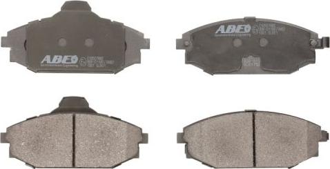 ABE C10507ABE - Sada brzdových platničiek kotúčovej brzdy www.parts5.com