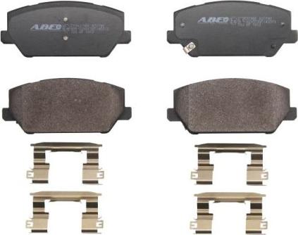 ABE C10537ABE - Brake Pad Set, disc brake www.parts5.com