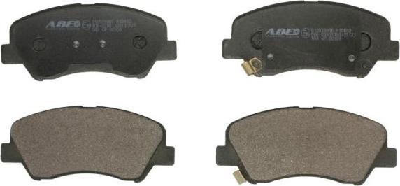 ABE C10529ABE - Тормозные колодки, дисковые, комплект www.parts5.com