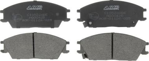 ABE C10522ABE - Brake Pad Set, disc brake www.parts5.com