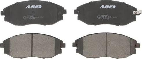 ABE C10021ABE - Brake Pad Set, disc brake www.parts5.com