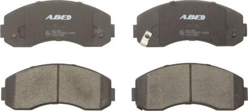 ABE C10311ABE - Brake Pad Set, disc brake www.parts5.com