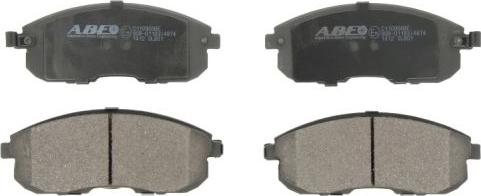 ABE C11096ABE - Brake Pad Set, disc brake parts5.com