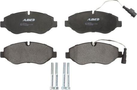 ABE C11092ABE - Тормозные колодки, дисковые, комплект www.parts5.com