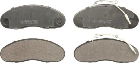 ABE C11046ABE - Brake Pad Set, disc brake www.parts5.com