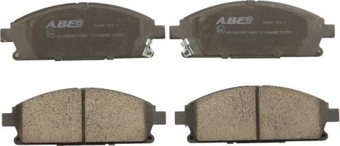 ABE C11066ABE - Sada brzdových destiček, kotoučová brzda www.parts5.com