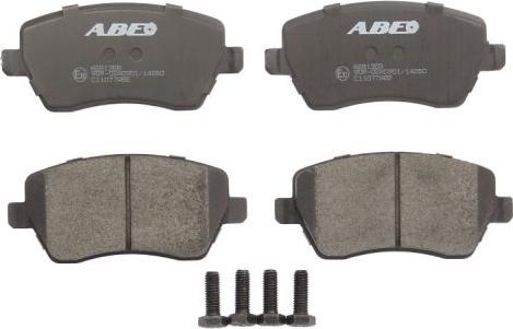 ABE C11077ABE - Brake Pad Set, disc brake www.parts5.com