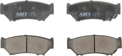 ABE C18009ABE - Brake Pad Set, disc brake www.parts5.com