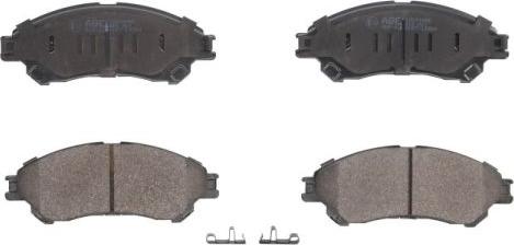 ABE C18024ABE - Brake Pad Set, disc brake www.parts5.com