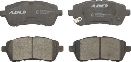 ABE C13063ABE - Piduriklotsi komplekt,ketaspidur www.parts5.com