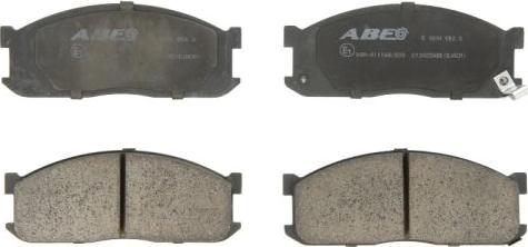 ABE C13025ABE - Brake Pad Set, disc brake www.parts5.com