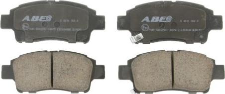 ABE C12084ABE - Set placute frana,frana disc www.parts5.com