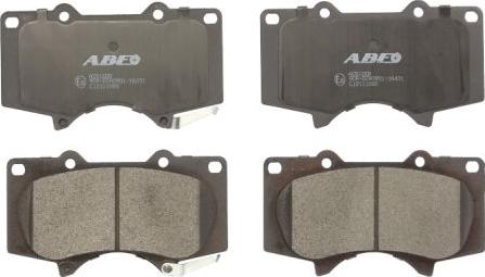 ABE C12111ABE - Set placute frana,frana disc www.parts5.com