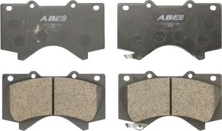 ABE C12129ABE - Set placute frana,frana disc www.parts5.com