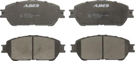 ABE C12125ABE - Brake Pad Set, disc brake www.parts5.com