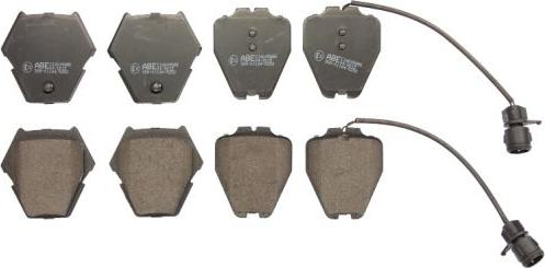 ABE C1A049ABE - Brake Pad Set, disc brake parts5.com