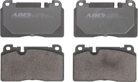 ABE C1A055ABE - Brake Pad Set, disc brake www.parts5.com