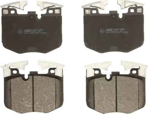 ABE C1B043ABE - Brake Pad Set, disc brake parts5.com