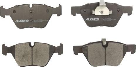 ABE C1B016ABE - Brake Pad Set, disc brake parts5.com