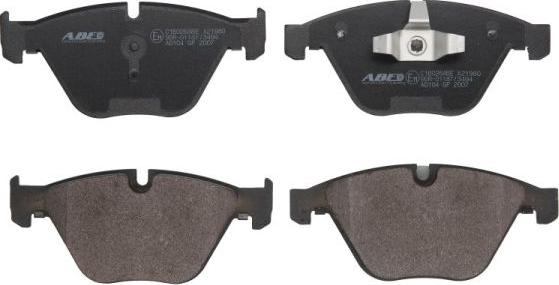 ABE C1B026ABE - Brake Pad Set, disc brake www.parts5.com