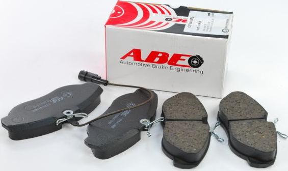 ABE C1F041ABE - Тормозные колодки, дисковые, комплект www.parts5.com