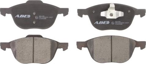 ABE C1G055ABE - Sada brzdových destiček, kotoučová brzda www.parts5.com