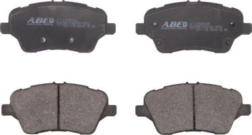 ABE C1G064ABE - Set placute frana,frana disc www.parts5.com