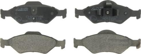 ABE C1G037ABE - Brake Pad Set, disc brake parts5.com