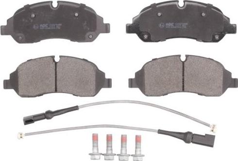 ABE C1G070ABE - Brake Pad Set, disc brake www.parts5.com