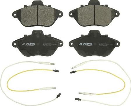 ABE C1P011ABE - Brake Pad Set, disc brake www.parts5.com