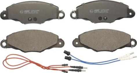 ABE C1P027ABE - Brake Pad Set, disc brake www.parts5.com