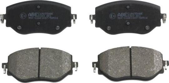 ABE C1R055ABE - Комплект спирачно феродо, дискови спирачки www.parts5.com